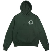 NOTHIN'SPECIAL ROUNDED LOGO HOODIE - FOREST,GREEN
