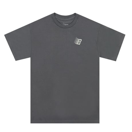 BRONZE 56K LOGO RUST TEE - CHACOAL