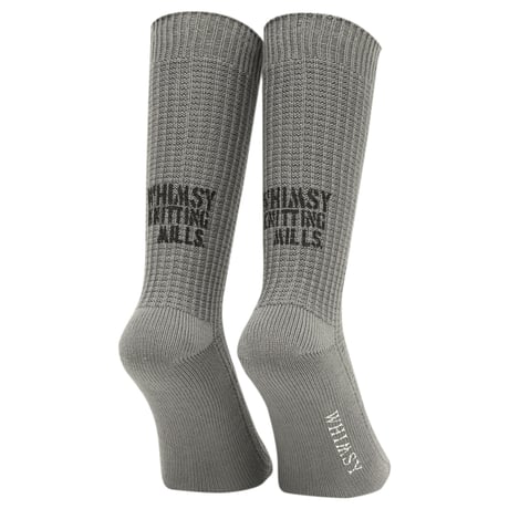 WHIMSY WAFFLE SOCKS - 2色