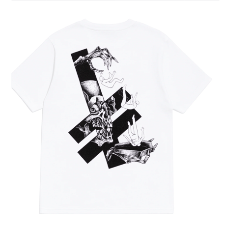 DEATHWISH TRAPPED TEE - WHITE