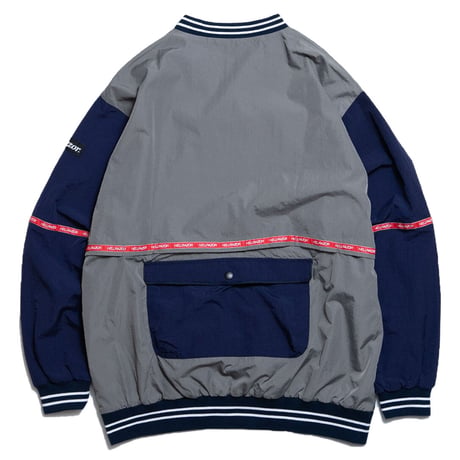 HELLRAZOR TRADEMARKLOGO PULLOVER NYLONJACKET - NAVY