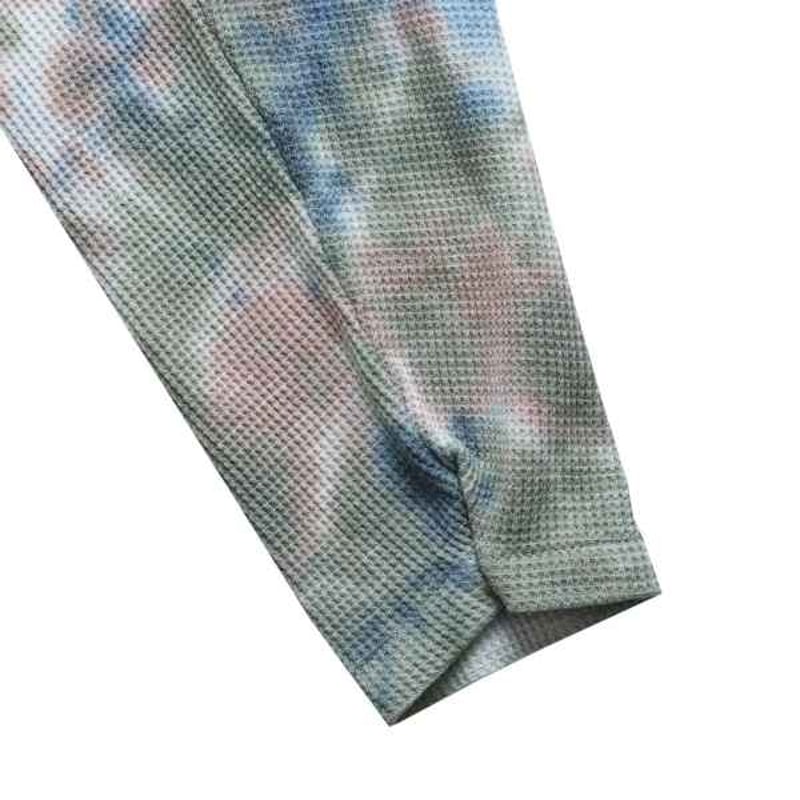 トップス whimsy TIE DYE THERMAL NAVY M WHIMSY TIE DYE THERMAL - NAVY | BOTTOM LINE