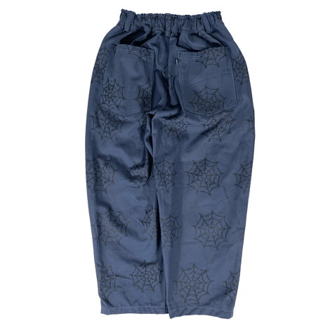 TELEVISISTAR WEB DENIM BAGGY OG PANTS - NAVY
