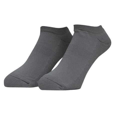 WHIMSY WASHI NO SHOW SOCKS - GREY