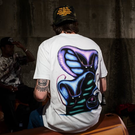DEATHWISH TWINS TEE - WHITE