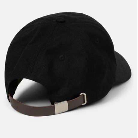 DIME WAXED  WORKER CAP - BLACK