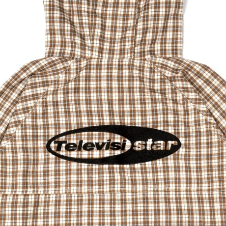 TELEVISISTAR TOVAL JACKET - BLOWN PLAID COTTON