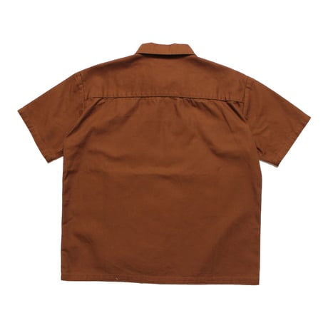 HELLRAZOR DUCK ZIP SHIRT - WALNUT