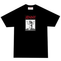 JENNY SKATEBOARDS MEDUSA TEE - BLACK