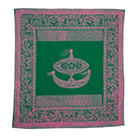 RAJABROOKE CENTER WAU HANDKERCHIEF - PINK