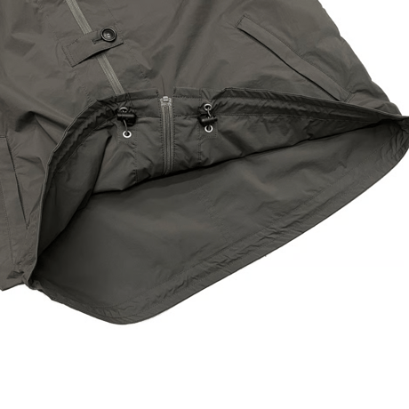 RAJABROOKE WIND BREAKER JKT - CHARCOAL
