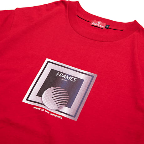 HELLRAZOR FLAMES SHIRT - BLOOD RED