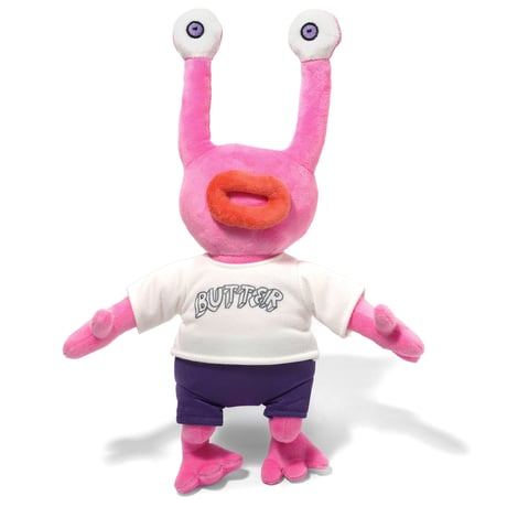 BUTTERGOODS X DANIELJOHNSTON PINK JEREMIAH PLUSHIE - PINK