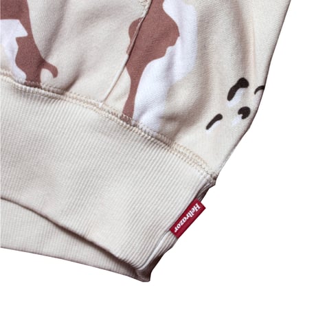 HELLRAZOR ARCH LOGO FULLZIP HOODIE - DESERT CAMO