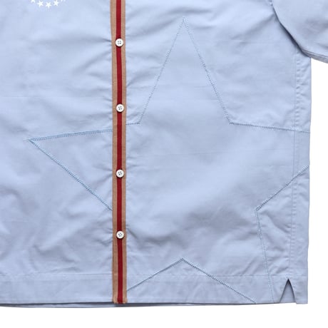 WHIMSY BB WORM -UP SHIRT - BLUE