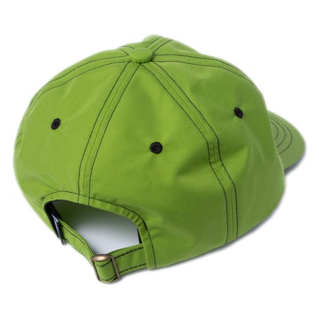 HELLRAZOR BIG LOGO NYLON 6PANEL CAP - LIMEGREEN
