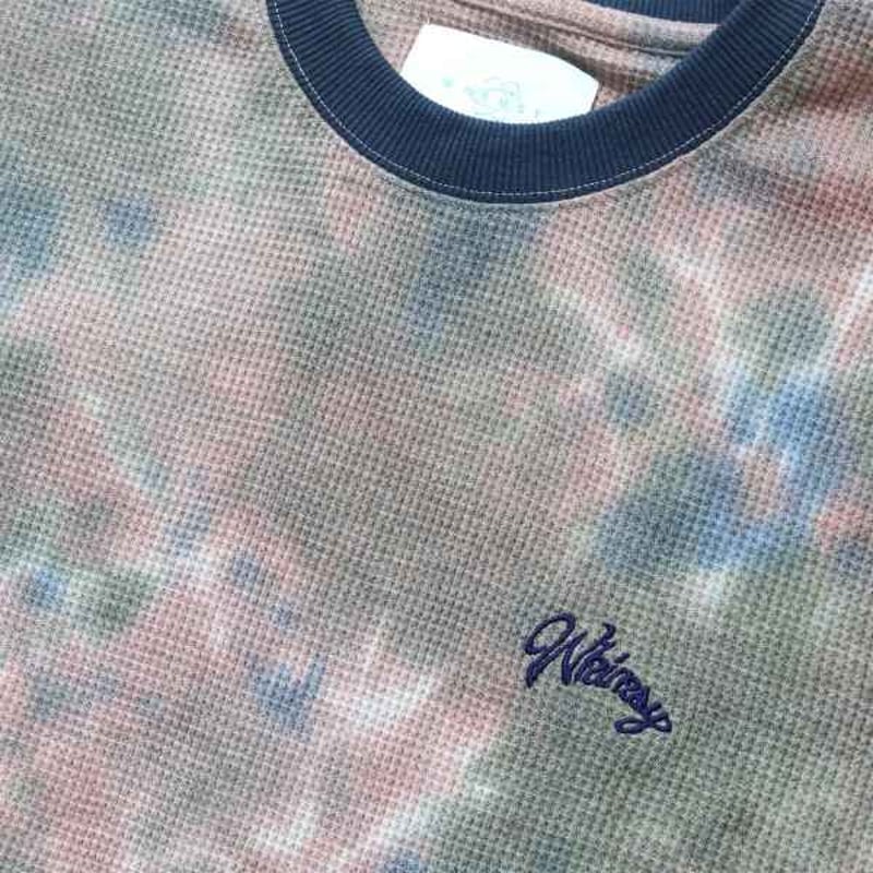 トップス whimsy TIE DYE THERMAL NAVY M WHIMSY TIE DYE THERMAL - NAVY | BOTTOM LINE