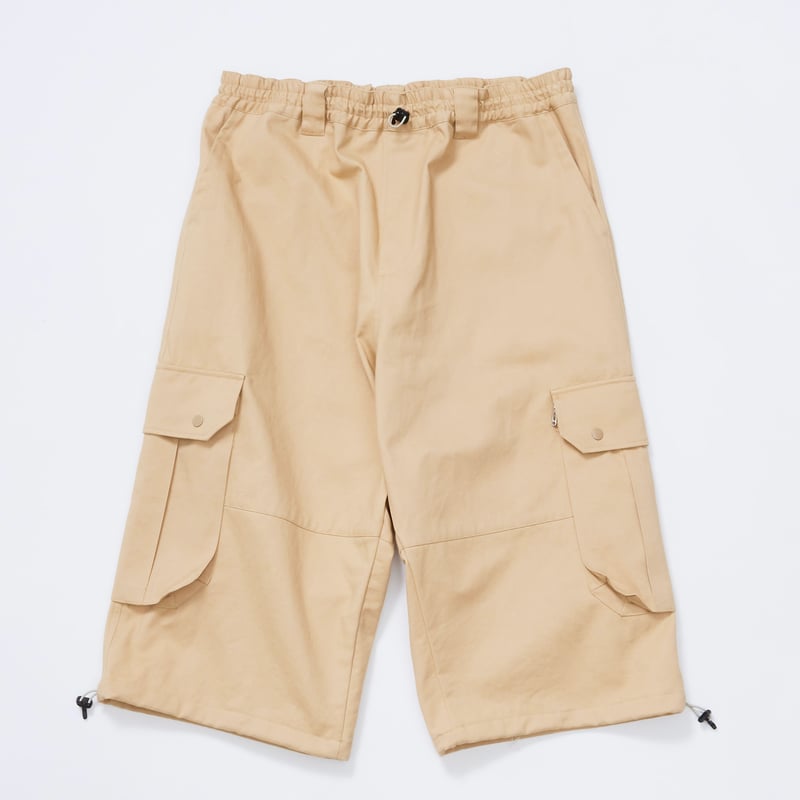 RAJABROOKE KOTTON KARGO PANTS - BEIGE | BOTTOM