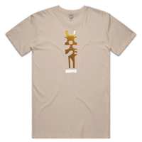 HOPPS SCULPTURE TEE - KHAKI