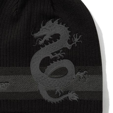 BUTTERGOODS DRAGON SKULLY BEANIE - BLACK