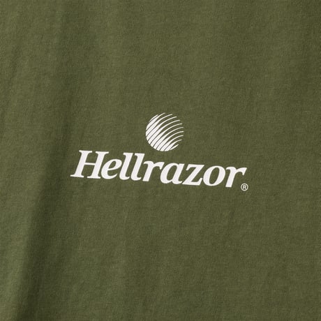 HELLRAZOR TRADEMARK LOGO TEE - OLIVE