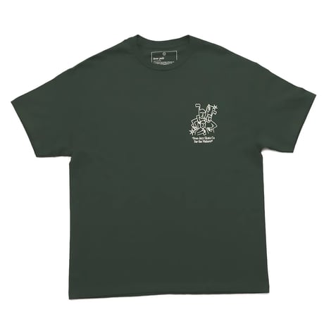 FREEJAZZ FIRE ARTS TEE - F,GREEN