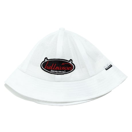 HELLRAZOR DELI CUSTOM MESHBELLHAT - WHITE