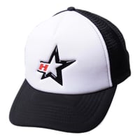 HELLRAZOR STAR TRUCKER CAP - BLACK
