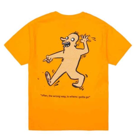 BLUECOUCH "GOTTA GO" TEE - ORANGE