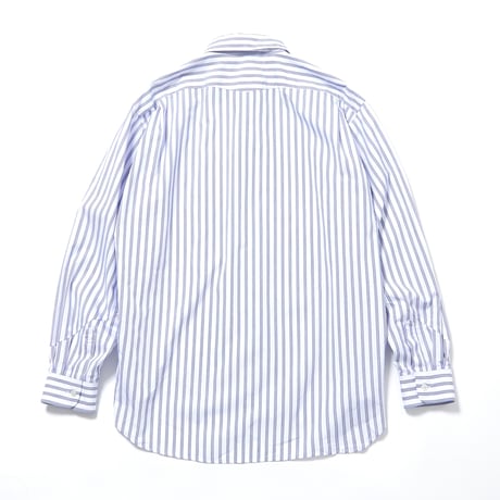RAJABROOKE JALUR SHIRT - WHITE/BLUE