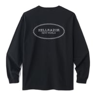 HELLRAZOR WARDEN LOGO LS SHIRT - BLACK