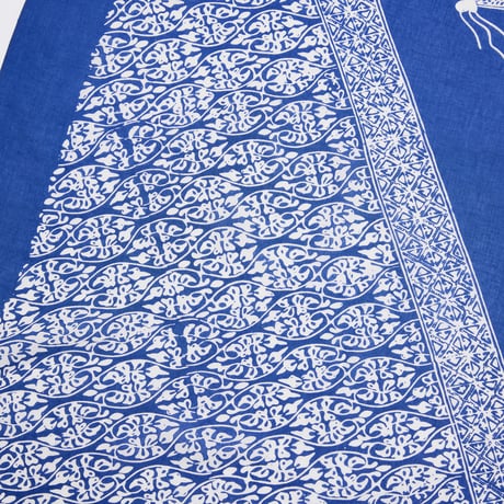 RAJABROKE WAU FUJITATE STOLE - BLUE