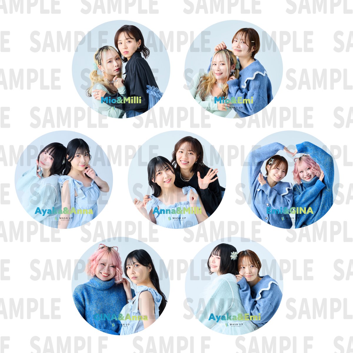 サイン入り】ランダム缶バッジ | MASH UP ENTERTAINMENT オリジナルグッ