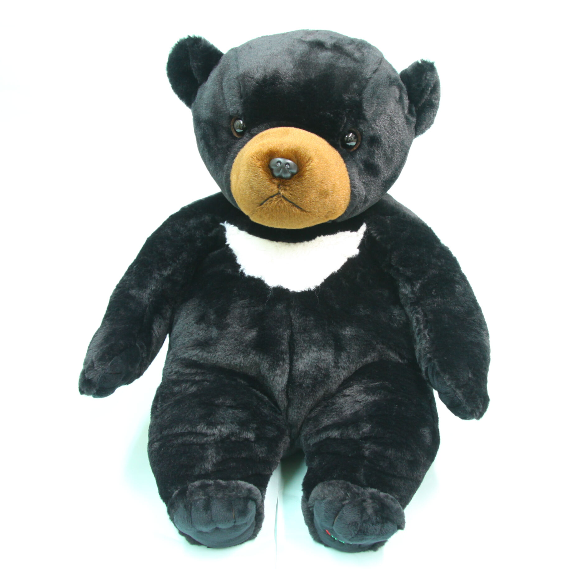 テディベアお座りツキノワグマ　手のリサイズ　keita bear ぬいぐるみ original