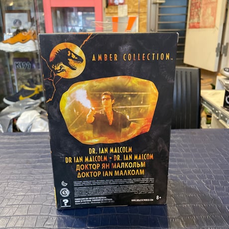 Amber Collection Dr. lan Malcolm  アクションフィギュア