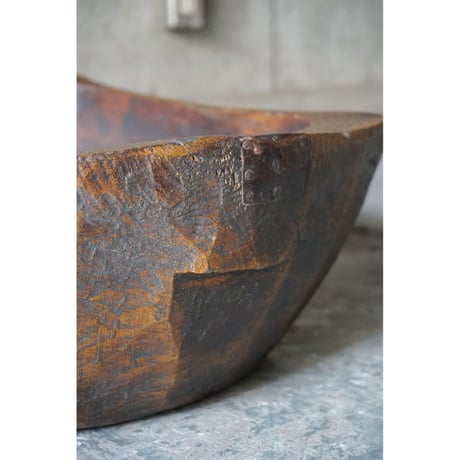 木鉢　Wooden bowl
