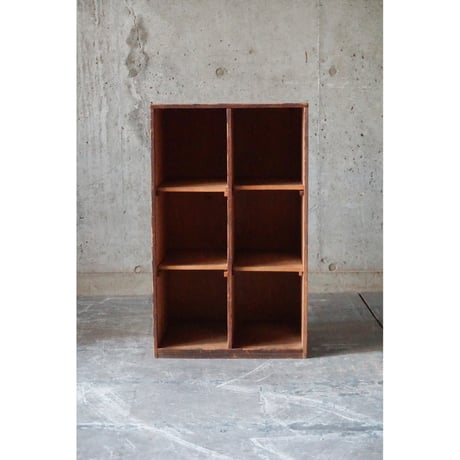 マス目棚 Wooden shelf