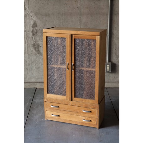 貴重 ビンテージ 木製カルテラック カルテ棚 引き出し付き アンティーク カルテ棚 - 古家具・古道具 アンティーク家具 kubu（クブ）