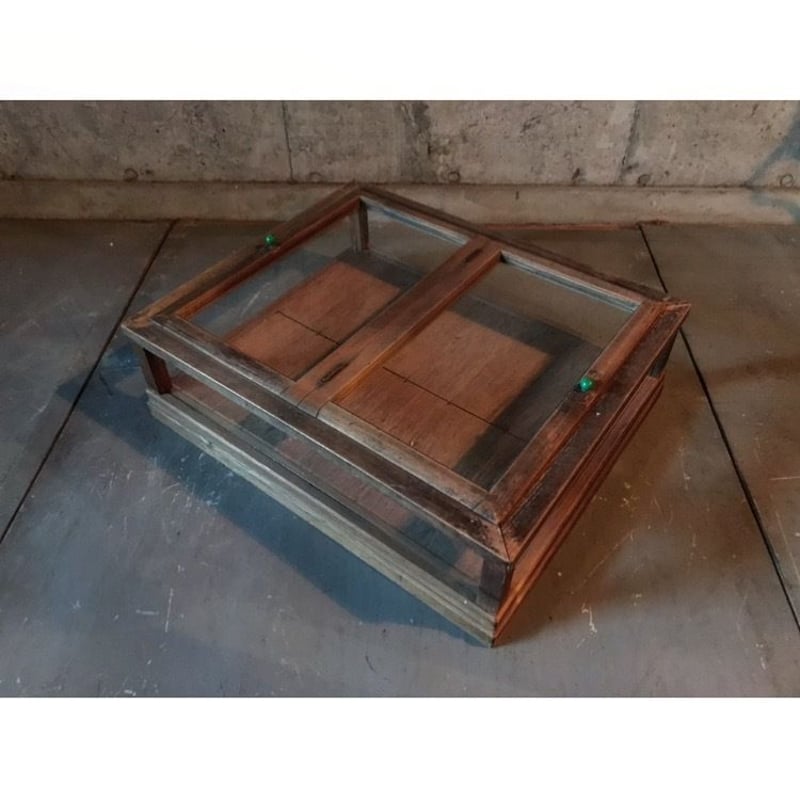 ヴィンテージ 八角形 ガラスケース 木製 楽天市場】【5%OFFクーポン有り！ブラックフライデー期間中♪】木製