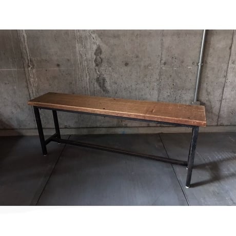 鉄脚ベンチ