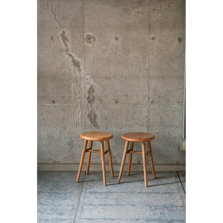 秋田木工 スツール　Stool