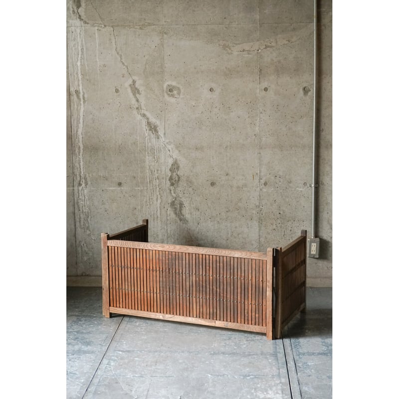 帳場格子 | SOWGEN 【 帳場格子 】 江戸末～昭和初期 開176×45cm 養生袋