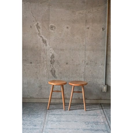 秋田木工 スツール　Stool
