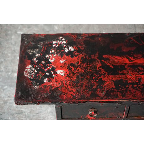 漆　作業台（定盤） Urushi workbench