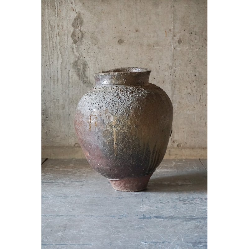 常滑焼 自然釉 壷 [B31301] 常滑焼 自然釉 壷 [B31301] 2024公式店舗 常滑焼 自然釉 [B31301