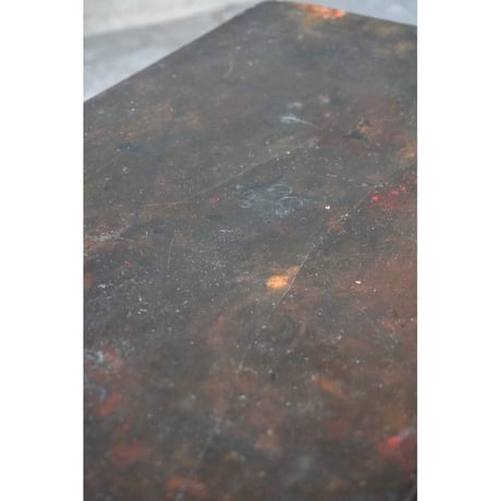 漆 定盤　Urushi workbench