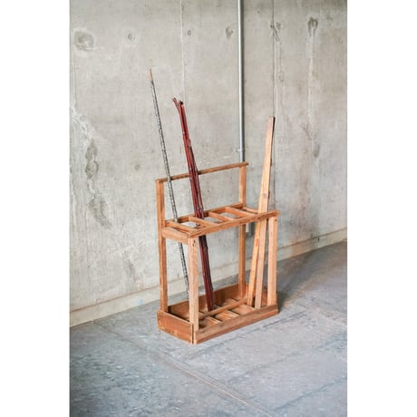 木製スタンド　Wooden stand
