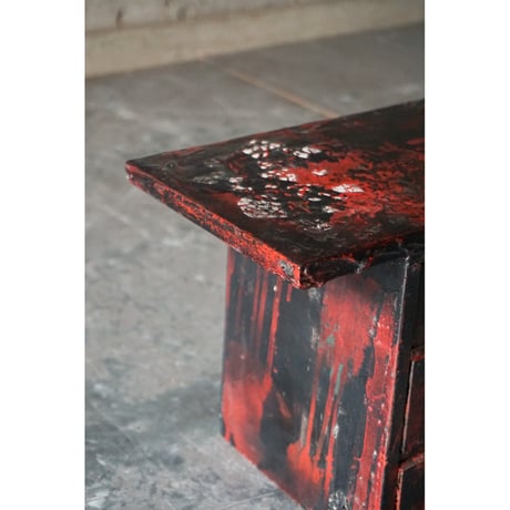 漆　作業台（定盤） Urushi workbench