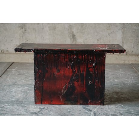 漆　作業台（定盤） Urushi workbench