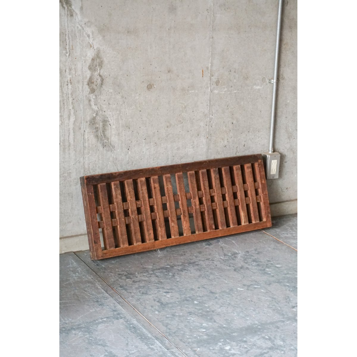 帳場机　格子付き　御店机 帳場格子 | SOWGEN